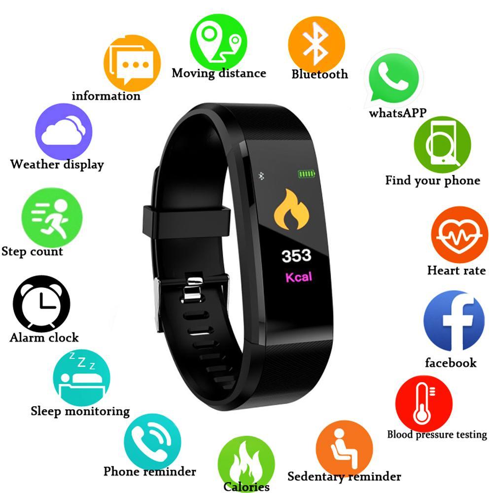 Smart Fitness Watch for Men & Women