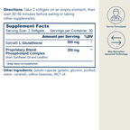 Liposomal Glutathione Softgels