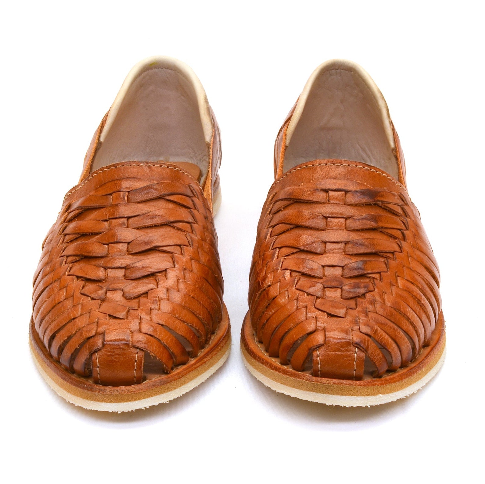 Cross Woven Huarache Walnut