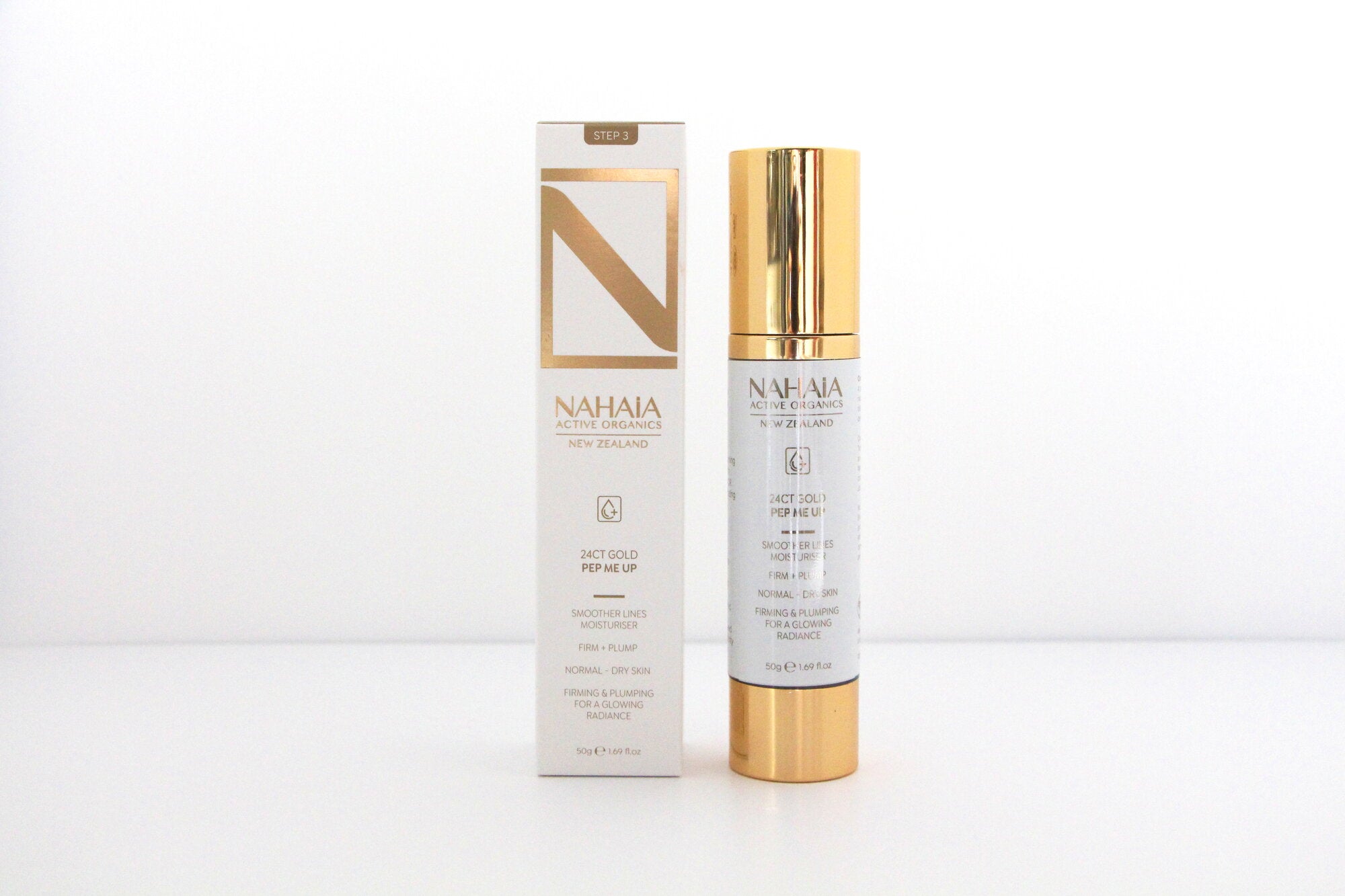 24CT GOLD PEP ME UP SMOOTHER LINES MOISTURISER 1.76 fl oz