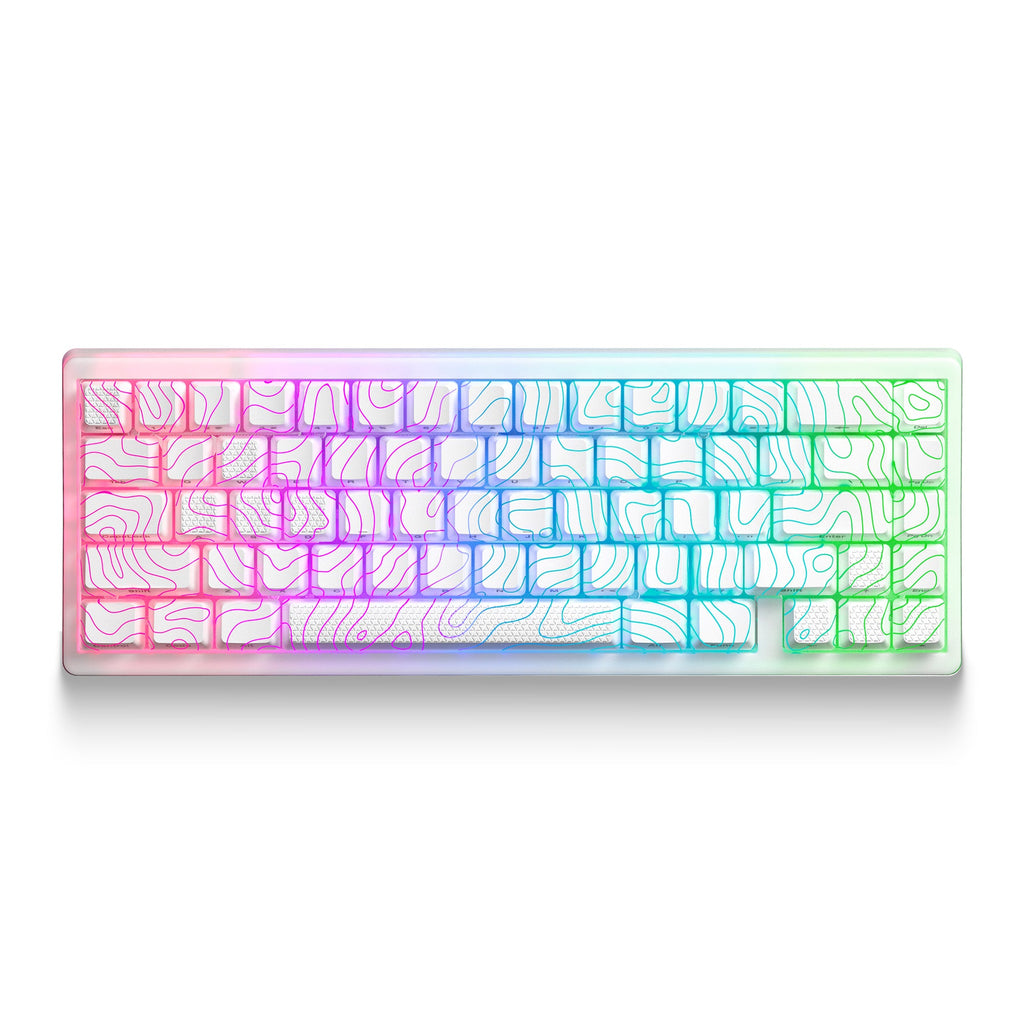 XVX M67 JadeStone VIA Tri-Mode Mechanical Keyboard