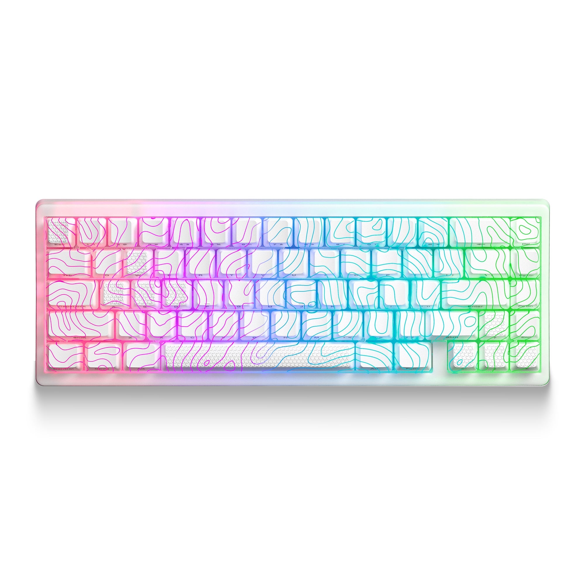 XVX M67 JadeStone VIA Tri-Mode Mechanical Keyboard