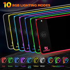RGB Gaming Mouse Pad with Wireless Charging