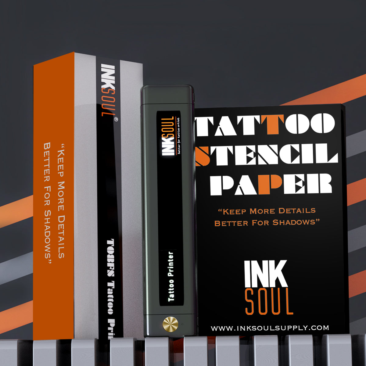 T08FS Wireless Tattoo Transfer Stencil Printer