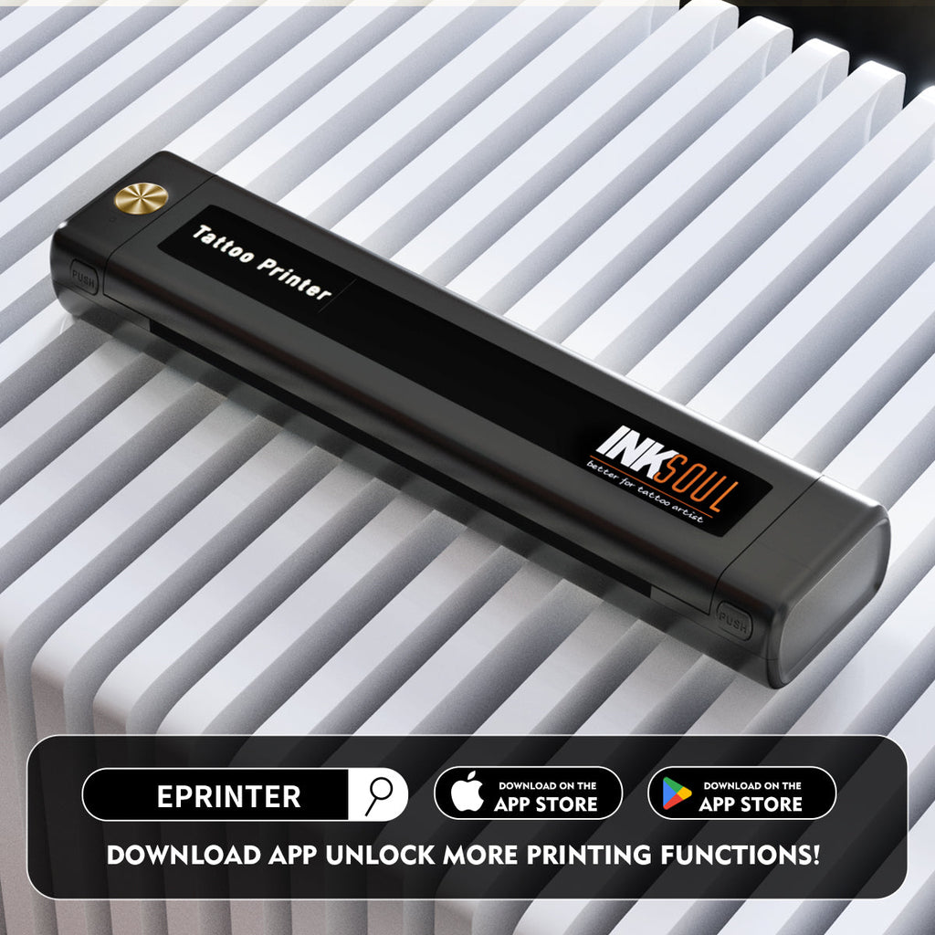 T08FS Wireless Tattoo Transfer Stencil Printer