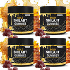 Gold Shilajit Gummies Organic Manukahoney Boosts Energy and Stamina Sports and Fitness 30 Gummies Lean Muscle Booster Protein Nutrition Supplement