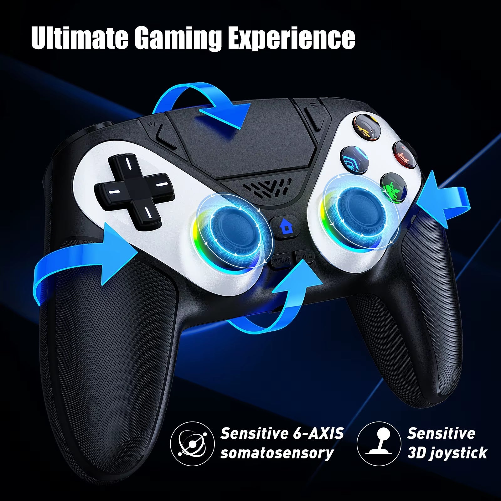 RGB Wireless Gaming Controller