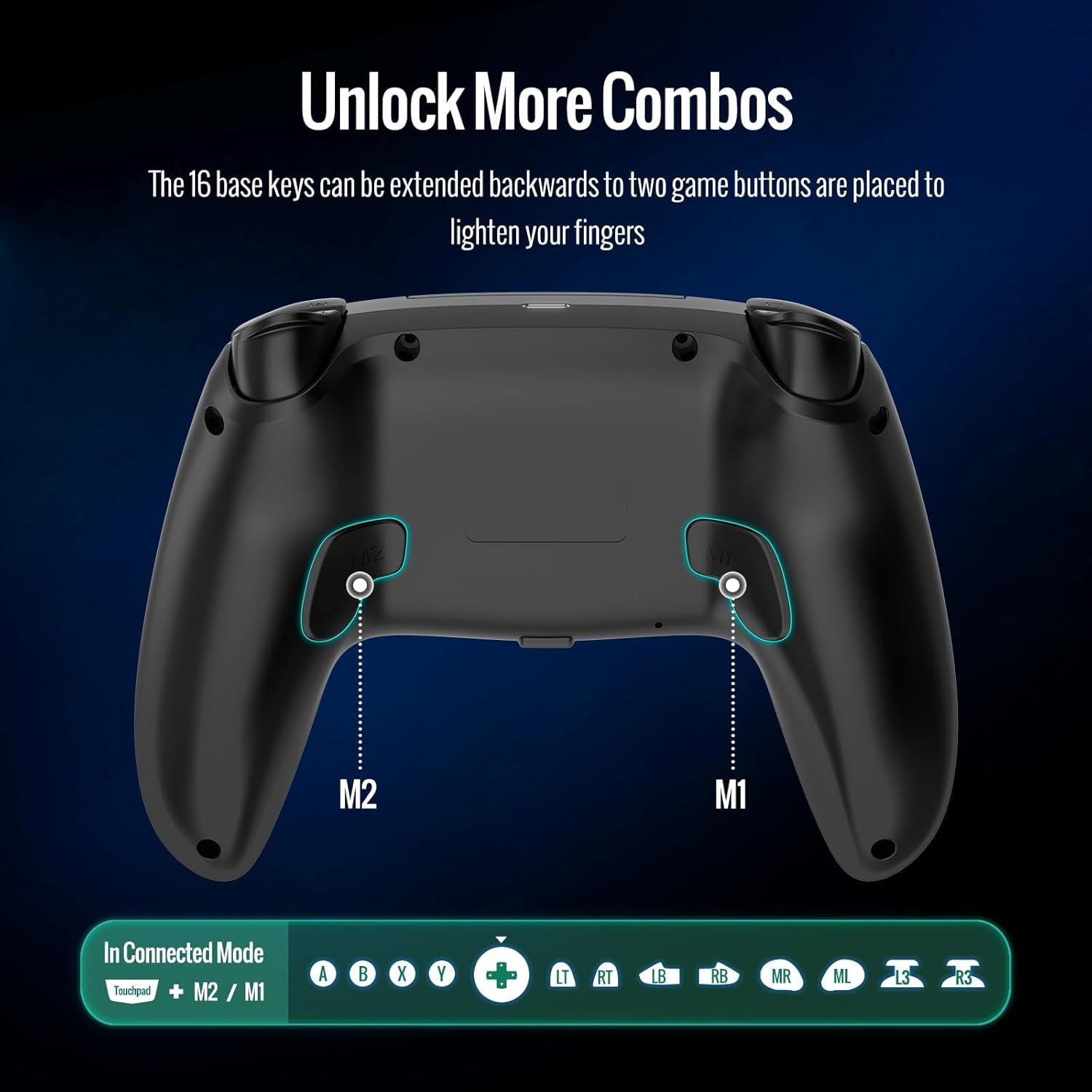 Wireless PS5 Controller for PC