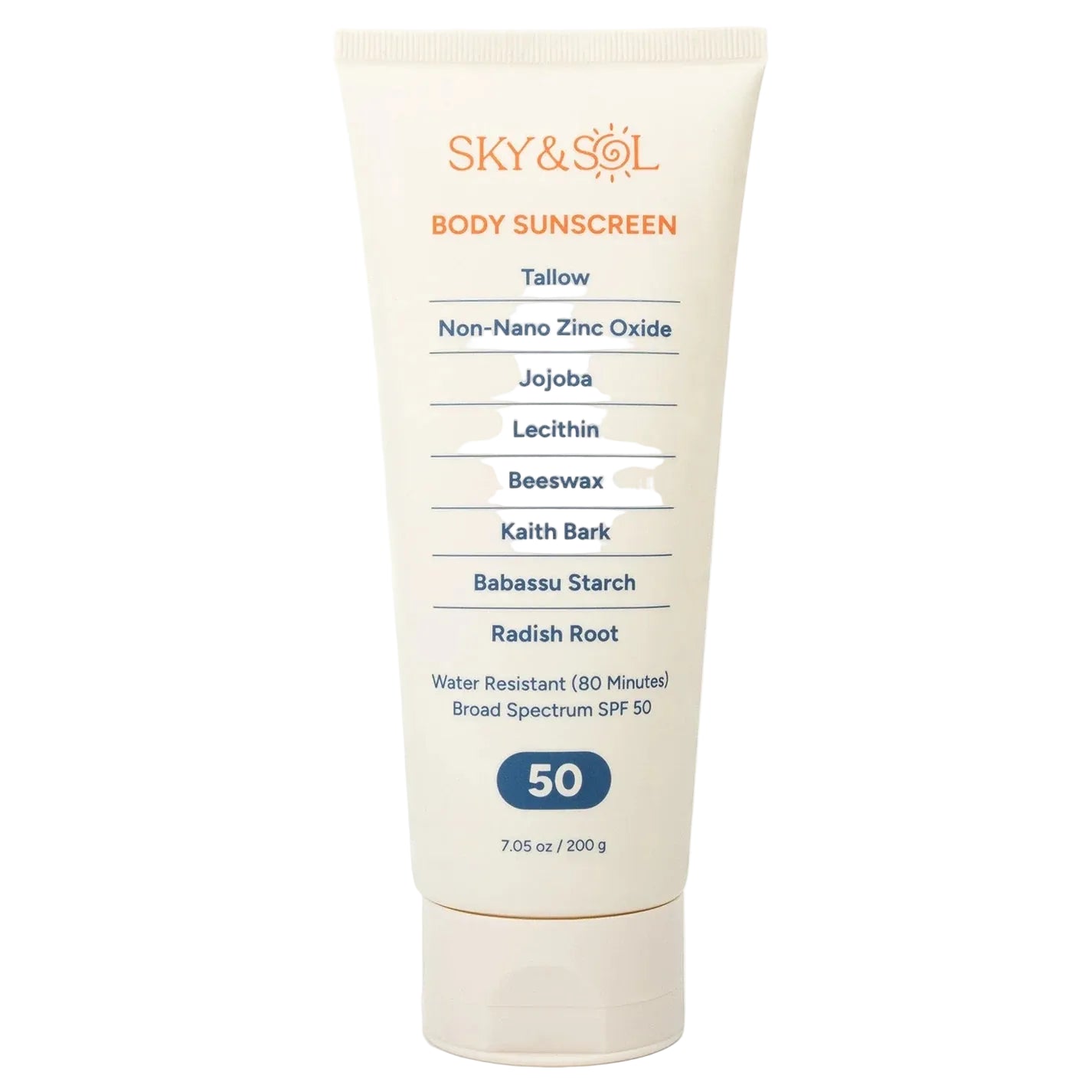 XL Sky and Sol Body Sunscreen SPF 50 (7.05 oz)