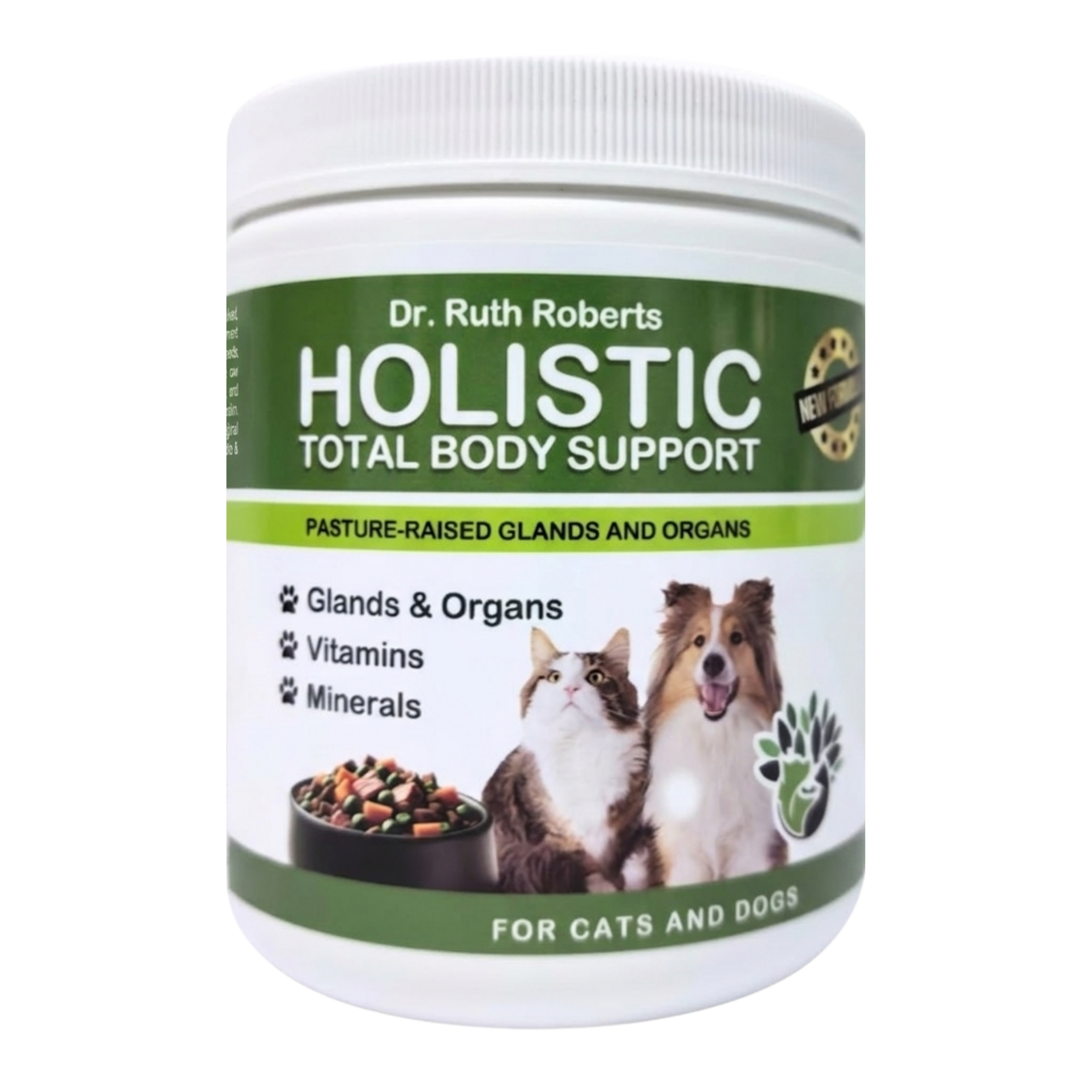 Holistic Total Body Support for Dogs & Cats