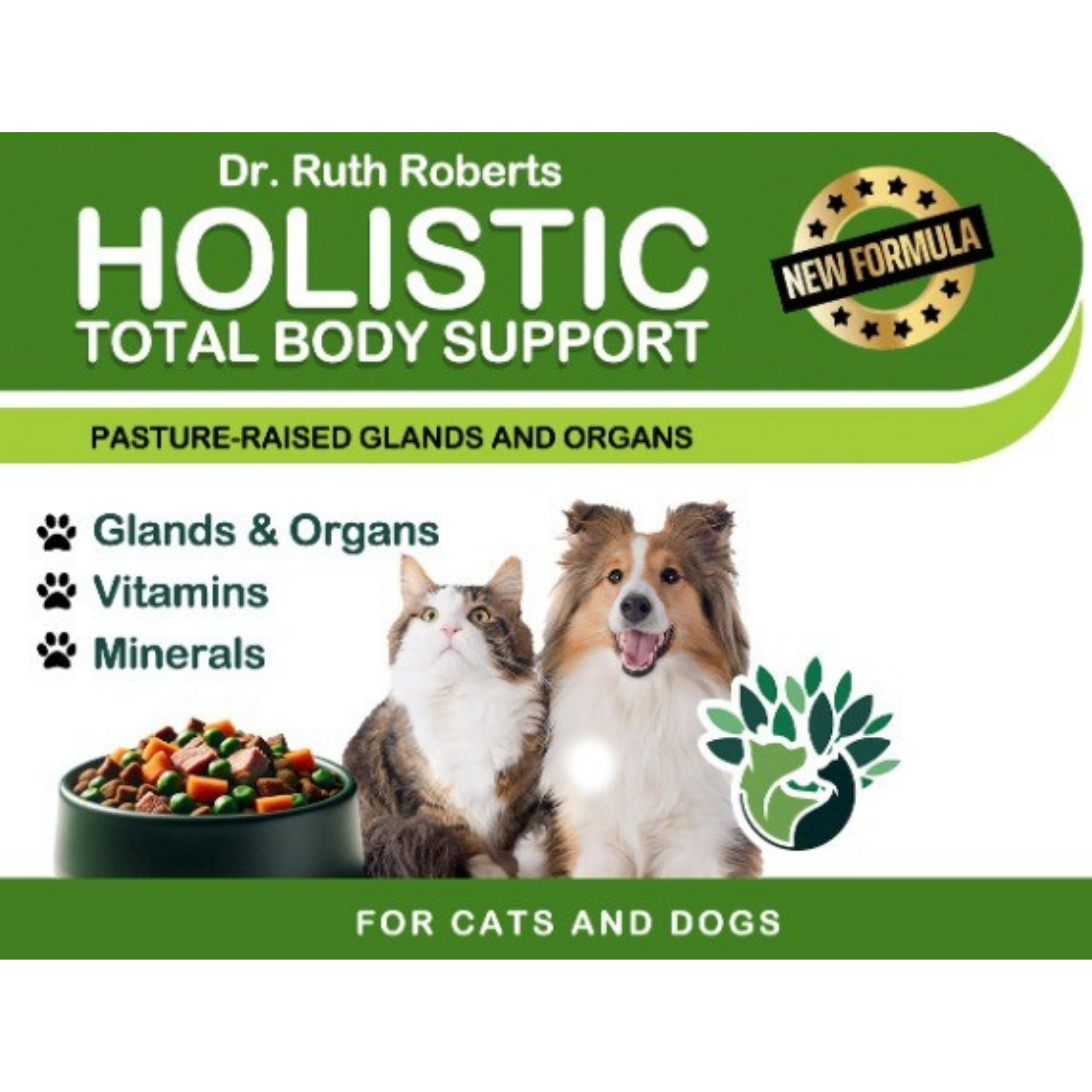 Holistic Total Body Support for Dogs & Cats