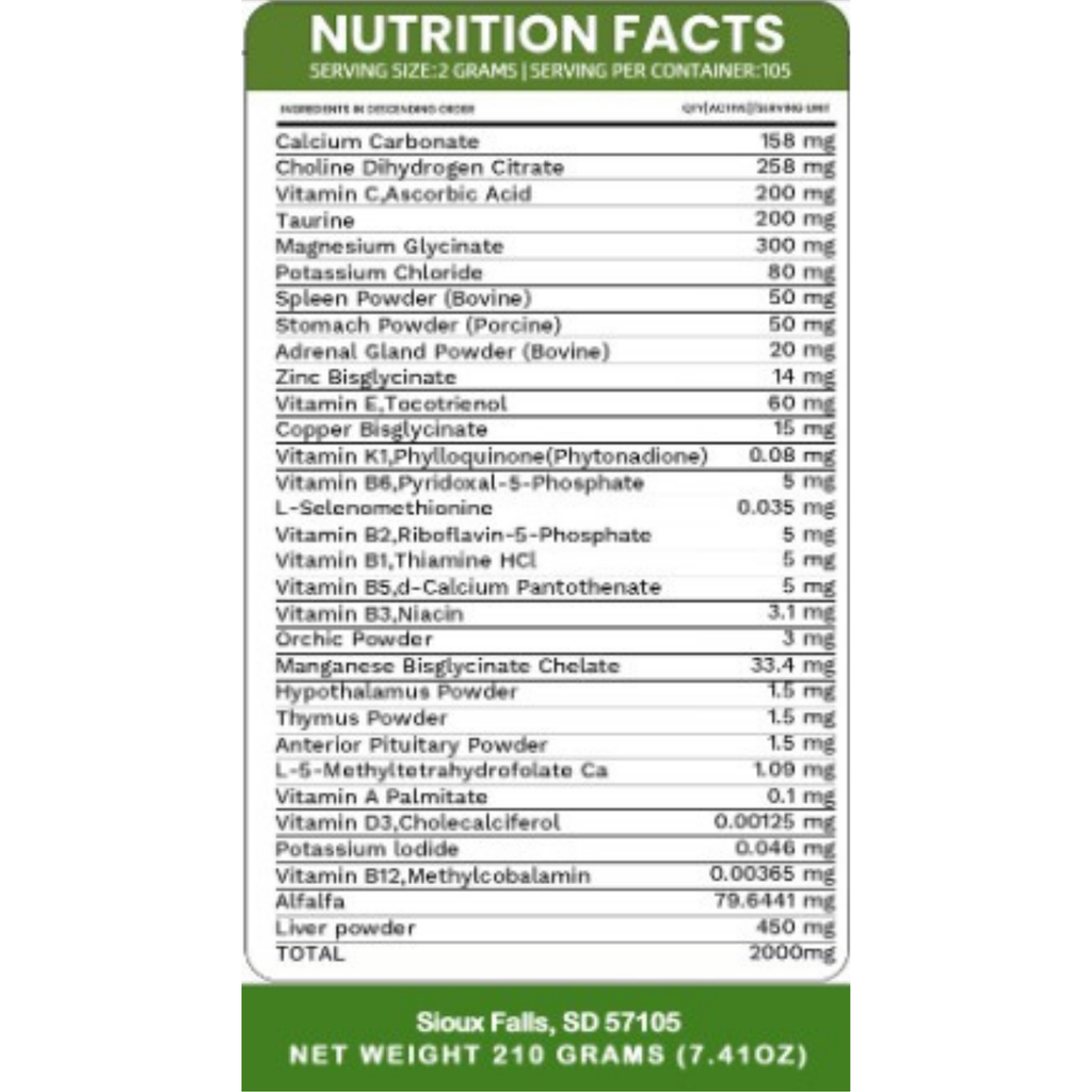 Holistic Total Body Support for Dogs & Cats