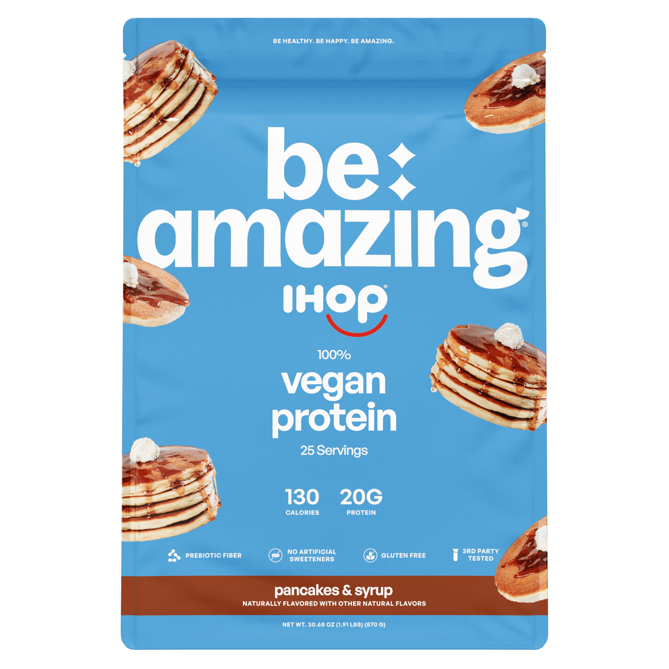 Vegan Protein Powder — Natural Vanilla, 20g Plant-Based Protein, Gluten & Soy-Free