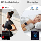 1.69" Touch Smart Fitness Watch