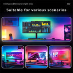 USB RGBIC LED Strip Lights for Monitor