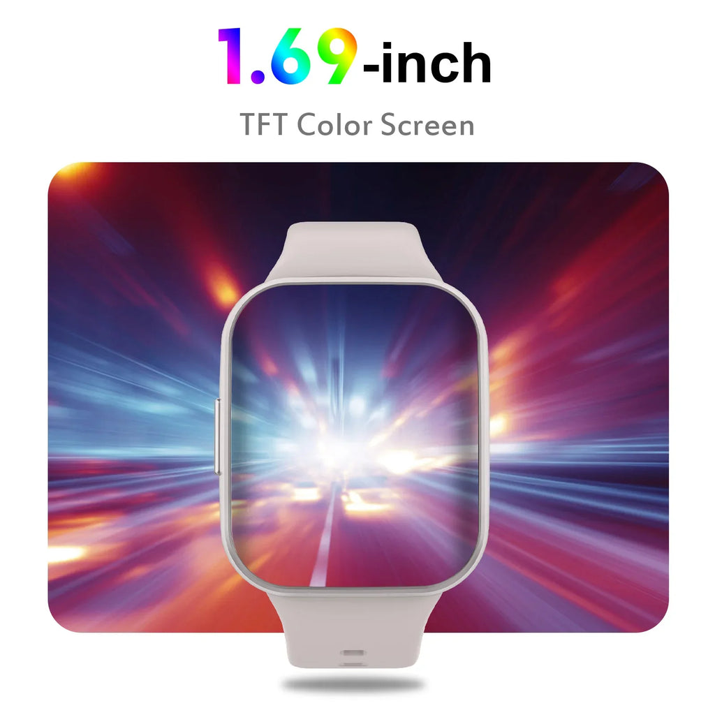 1.69" Touch Smart Fitness Watch