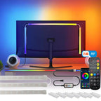USB RGBIC LED Strip Lights for Monitor