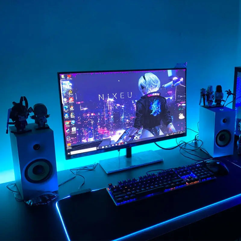 USB RGBIC LED Strip Lights for Monitor