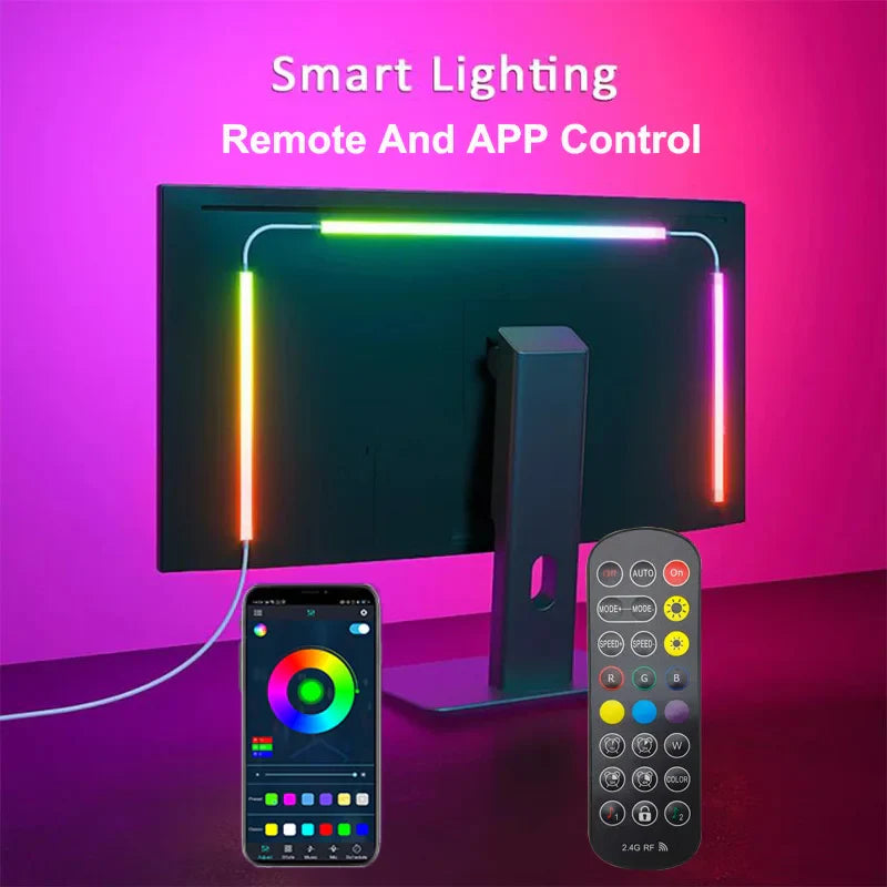USB RGBIC LED Strip Lights for Monitor
