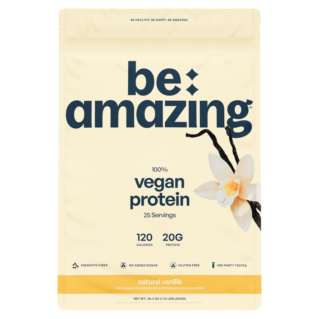 Vegan Protein Powder — Natural Vanilla, 20g Plant-Based Protein, Gluten & Soy-Free