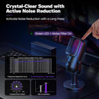 USB RGB Condenser Gaming Microphone