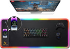 RGB Gaming Mouse Pad with Wireless Charging