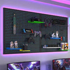 RGB Gaming Pegboard Wall Organizer