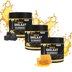Gold Shilajit Gummies Organic Manukahoney Boosts Energy and Stamina Sports and Fitness 30 Gummies Lean Muscle Booster Protein Nutrition Supplement