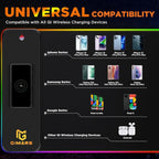 RGB Gaming Mouse Pad with Wireless Charging